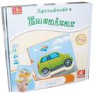 Jogos Brinq Pedagogico Madeira Aprendendo A Encaixar 10pcs