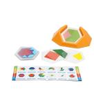 Jogos de código de cores Logic Jigsaw Toy Preschool para crianças