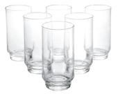 Jogos de Copos de Vidro 6 Peças 300ml Nadir