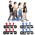 Jogos de formação de equipes InstaBottle 4 Legged Race Bands (pacote com 2)