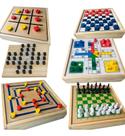 Jogos De Tabuleiro 6x1 Xadrez Damas Ludo Trilha Velha Resta1 Jogos De Tabuleiro 6x1 Xadrez Damas Ludo Trilha Velha Resta1