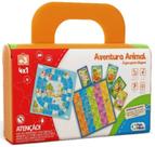 Jogos Educativos Para Viagem Aventura Animal 4 em 1