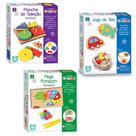 Jogos Para Coordenação Motora Tato Pompom Prancha Seleção Metodo Montessori - NIG