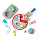 Jogue Set Melissa & Doug Blue's Clues & You! Aniversário de madeira
