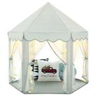 Jogue Tent Wilwolfer Princess Castle para meninas com luzes estelares
