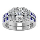 Jóias brilhantes de luxo anéis de diamante completos anéis de noiva de casamento anéis de promessa