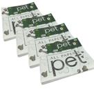 Jornal Higiênico P/ Pets E Gatos-4 Pacotes Com 50 Folha Cada
