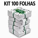 Jornal para Pet 62x58 cm Kit 100 Folhas Tapete Higiênico Pet Absorvente