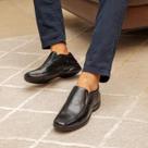 Jota Pê Sapato Social Masculino 3D em Couro Ref. 71455