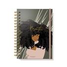 Journal Designer Saudações Designer Papers Curly Queen