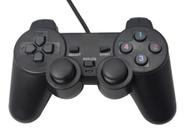 Joystick Controle Para Pc Gamer Jogos Vibração Dual Shock Usb Com Fio