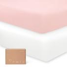 Juego de 2 Sábanas Ajustables PurComfy Modelo Bamboo Viscosa 23 cm de Profundidad
