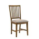 Juego de 2 Sillas de Comedor Acme Wallace II en Lino Tan y Madera Juego de 2 Sillas de Comedor Acme Wallace II en Lino Tan y Madera