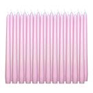 Juego de 24 Velas Cónicas Rosadas de 25 cm sin Aroma Candlesee Juego de 24 Velas Cónicas Rosadas de 25 cm sin Aroma Candlesee