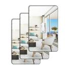 Juego de 3 placas para interruptor de luz con espejo acrílico Alckerou