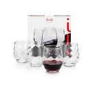 Juego de 4 Copas de Vino Üllo Aer de Cristal Sin Tallo con Aireador
