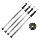Juego de 4 postes telescópicos para tienda SANLIKE de aluminio, 96 cm