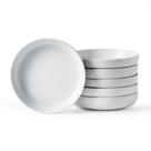 Juego de 6 cuencos Milkyway de Famiware, 970 ml, gris claro