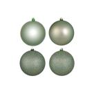 Juego de Adornos Vickerman Frosty Mint Bolas 6cm con 4 Acabados x4