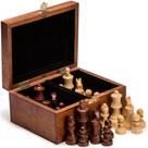 Juego de Ajedrez Husaria Staunton Torneo No. 4 con Caja de Madera