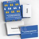 Juego de Cartas de Expresiones para Mantener Ocupados - Actividad de Memoria para Demencia