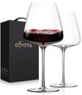 Juego de Copas para Vino Tinto OJA 680 ml Cristal Soplado a Mano 2 piezas