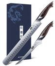 Juego de Cuchillos de Cocina HOSHANHO: Cuchillo para Tajar de 12" y para Deshuesar de 7"