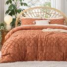 Juego de Edredón Bedsure California King Calabaza 3 Piezas