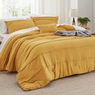 Juego de Edredón Bedsure California King con Pliegues Pinch de 4 Piezas