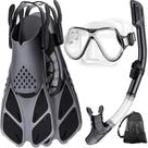 Juego de Equipo para Snorkel Zenoplige: Máscara, Aletas y Tubo para Adultos