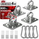 Juego de ganchos para techo Sprookber de acero inoxidable 304 con capacidad de 400 kg
