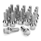 Juego de pernos de rueda Dynofit M12x1.25 20 piezas, 28 mm, acero aleado