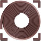 Juego de Protectores para Bordes de Muebles Bébé Earth 5 m Espuma Marrón