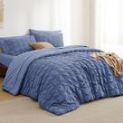 Juego de ropa de cama Bedsure completo de 7 piezas con diseño a cuadros