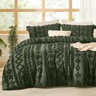 Juego de Ropa de Cama Bedsure King Oversize Verde Oliva con Capitoné Juego de Ropa de Cama Bedsure King Oversize Verde Oliva con Capitoné