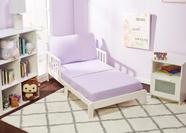 Juego de sábanas para niños pequeños EVERYDAY KIDS Microfibra Morado 3 piezas