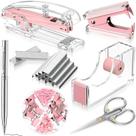 Juego de Útiles de Oficina Kit de Accesorios para Escritorio Outus (Rosa)