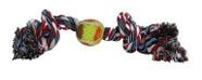 Juguete para Perro con Cuerda y Pelota de Tenis de Boss Pet Products Juguete para Perro con Cuerda y Pelota de Tenis de Boss Pet Products