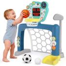 Juguetes Deportivos para Niños Pequeños AIGIMU 3 en 1: Baloncesto, Fútbol y Golf