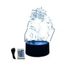 Jujutsu Kaisen 3D Anime LED Night Lamp RGB Satoru Gojo Action Figure Crianças Quarto Decoração De