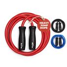 Jump Rope Elite Jumps Muay Thai 2.0 com peso de 0,54 kg de PVC Jump Rope Elite Jumps Muay Thai 2.0 com peso de 0,54 kg de PVC