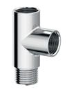 Junção AdaptadTee Conector 1/2 P/ Duchas E Caixa Acopladas em Metal CÓD. 200 - SOS METAIS SANITÁRIOS