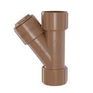 Junção Filtro Y Conexão Roscável PVC Marrom 3/4'' Estrela