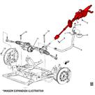 Juncao Junta Da Coluna Direcao Escamoteavel Universal Automotive Opala 1988 A 1992 47674
