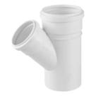 Junção redução esgoto 100mm X 75mm PVC - AKROS