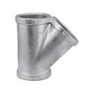 Junção Tee 45o Graus 1/2 Galvanizado F/f/f-bsp