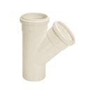 Junção Y Esgoto 40x40mm Pvc Branca - Amanco - Nbr 5688