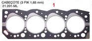 Junta Cabeçote 21201-MLToyota Hillux 4wd 3l 2.8 1,7mm Aço Multilayer