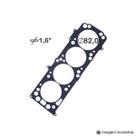 Junta Cabeçote Aço Inox 1.60mm GM Corsa Meriva Montana Fiat Palio R Strada Siena Stilo Doblo 1.8 8V Flex Power