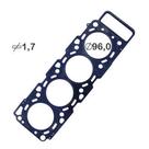 Junta Cabeçote Aço Inox 1.70mm Mwm Volanteare A6 GM S10 Blazer VW Van Sprint Nissan 2.8 4.07 4Cil Agrale 6000 Lt2 Junta Cabeçote Aço Inox 1.70mm Mwm Volanteare A6 GM S10 Blazer VW Van Sprint Nissan 2.8 4.07 4Cil Agrale 6000 Lt2